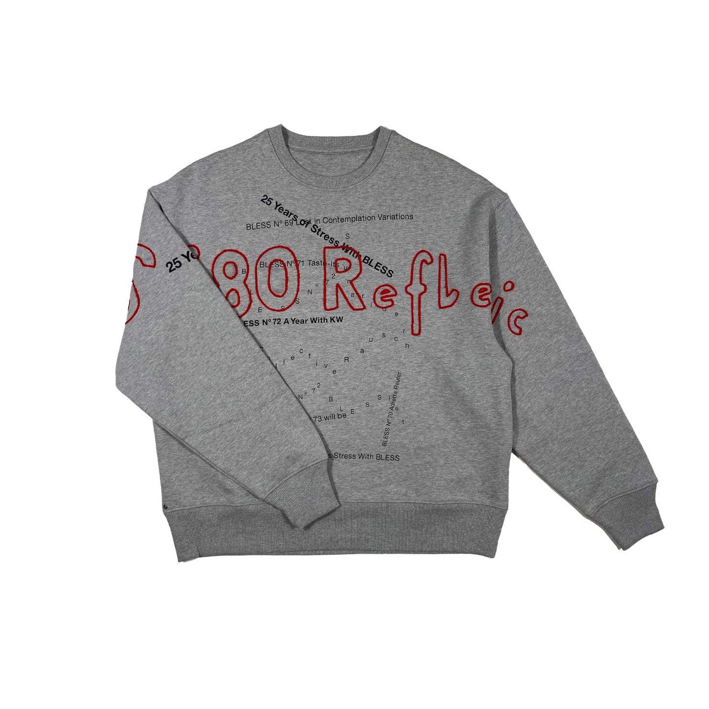 N°80 Reflexic Multicollection Sweater Grey Melange