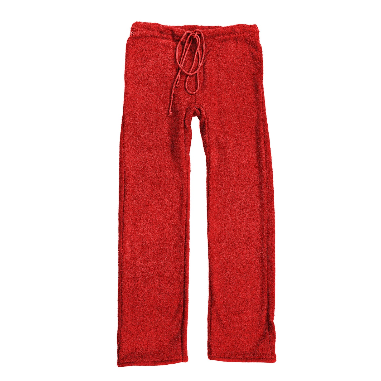 Nº75 Bathrobejogger Terrycloth Red