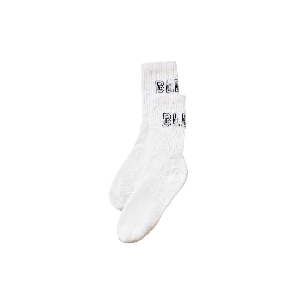 Nº69 Tennis Socks White