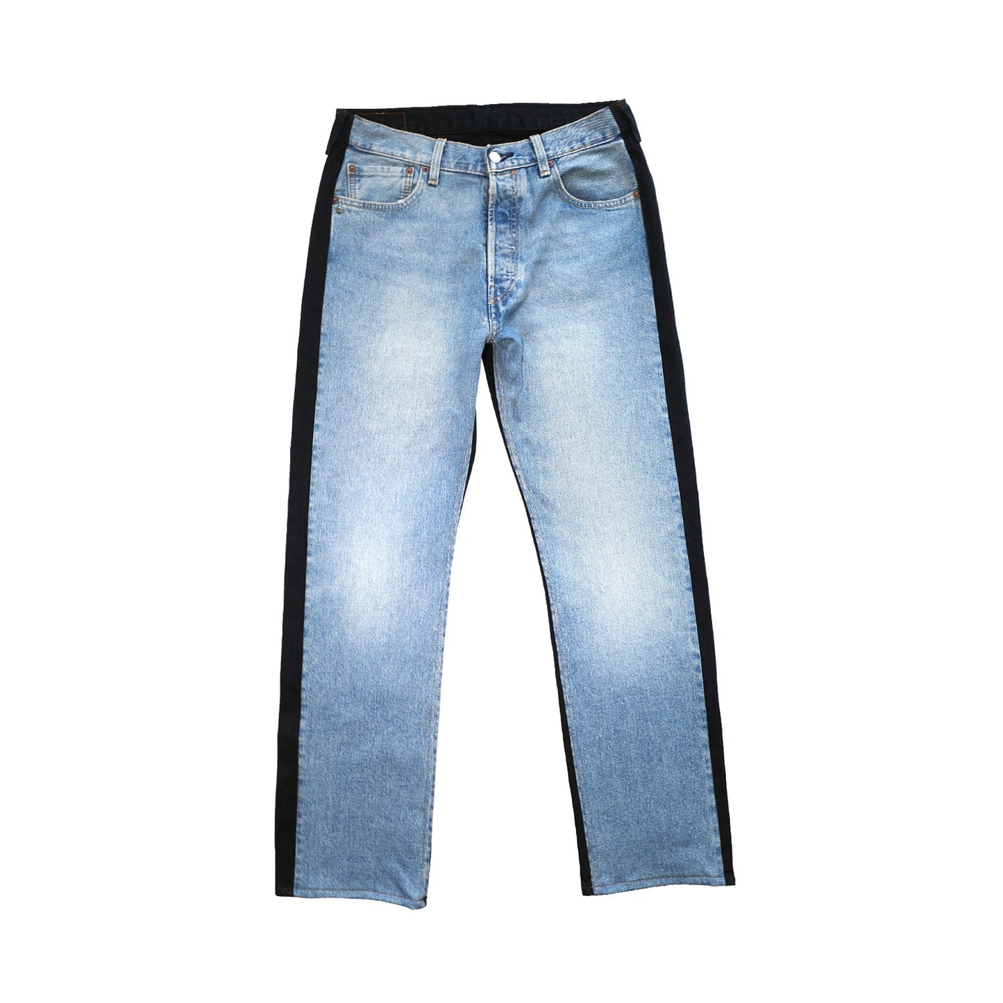 Nº69 Jeanspleatfront Blue / Black