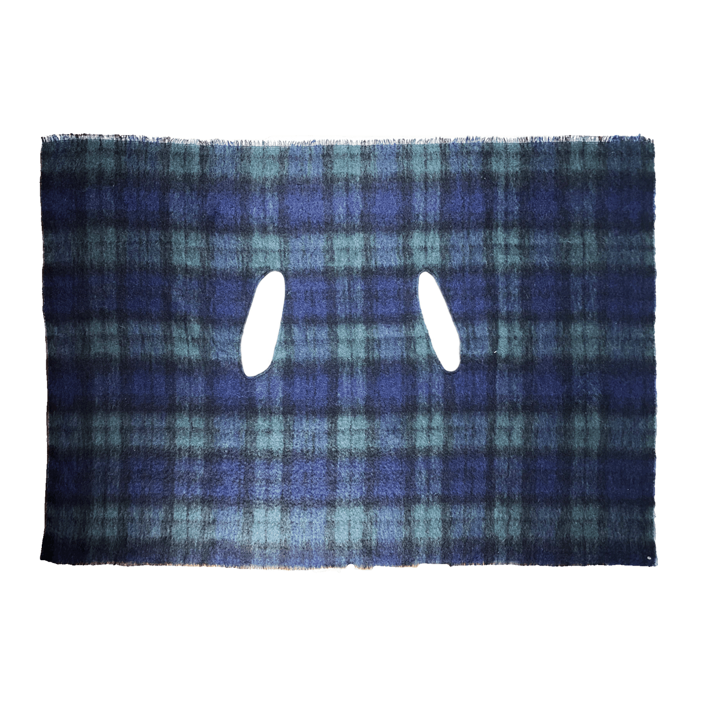 Nº75 Carpetlining Black Green Blue Mohair