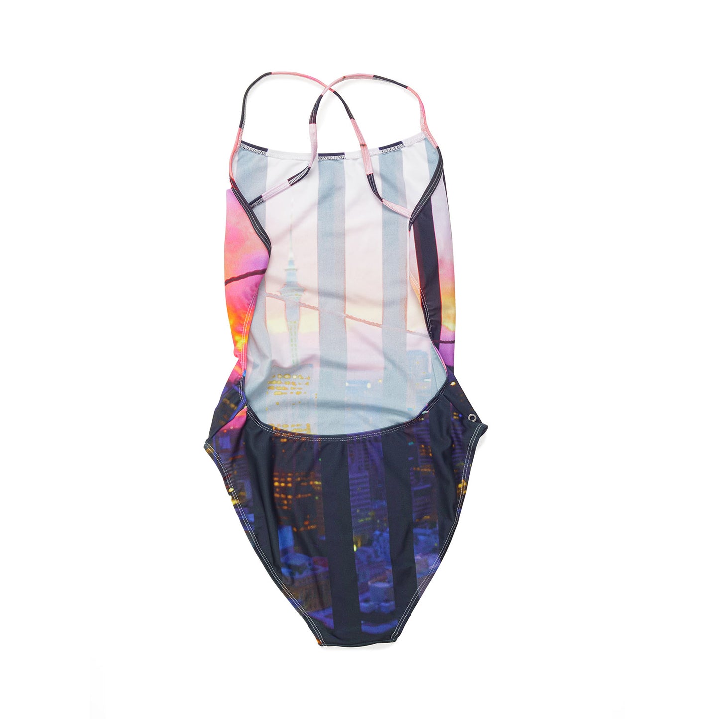 Nº69 Swimsuit Crossback Stripes 2
