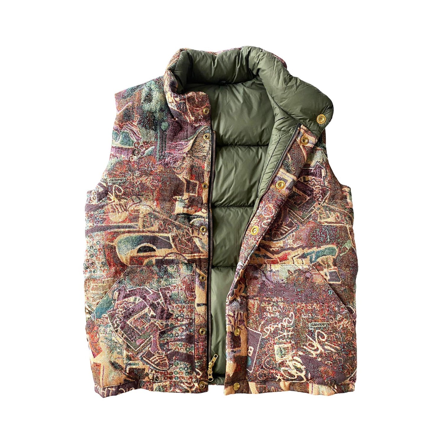 Nº75 Downvest Gobelin Graffiti