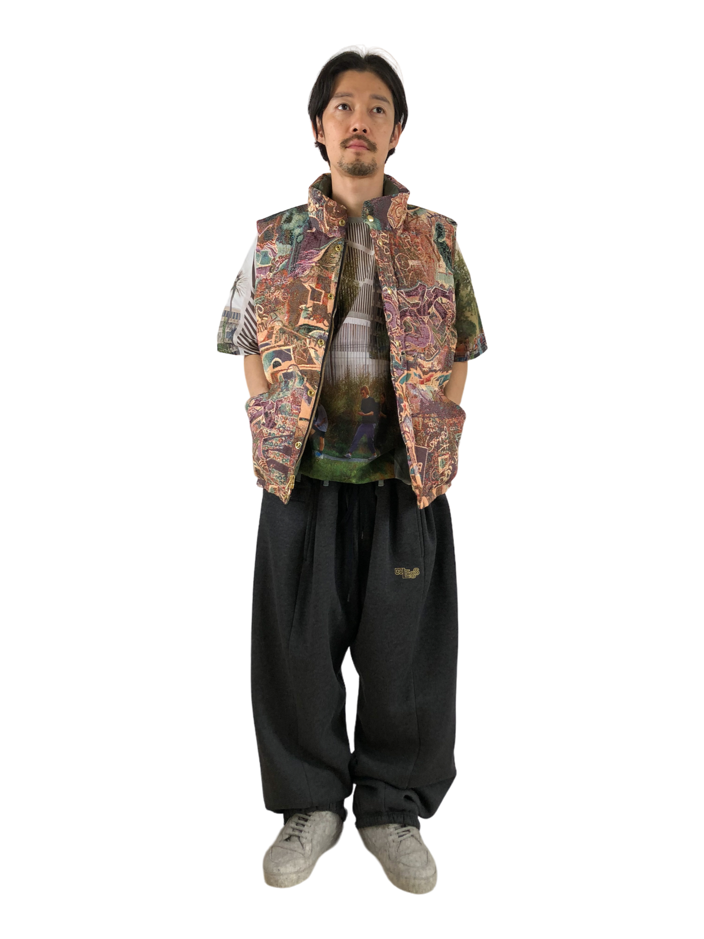 Nº75 Downvest Gobelin Graffiti