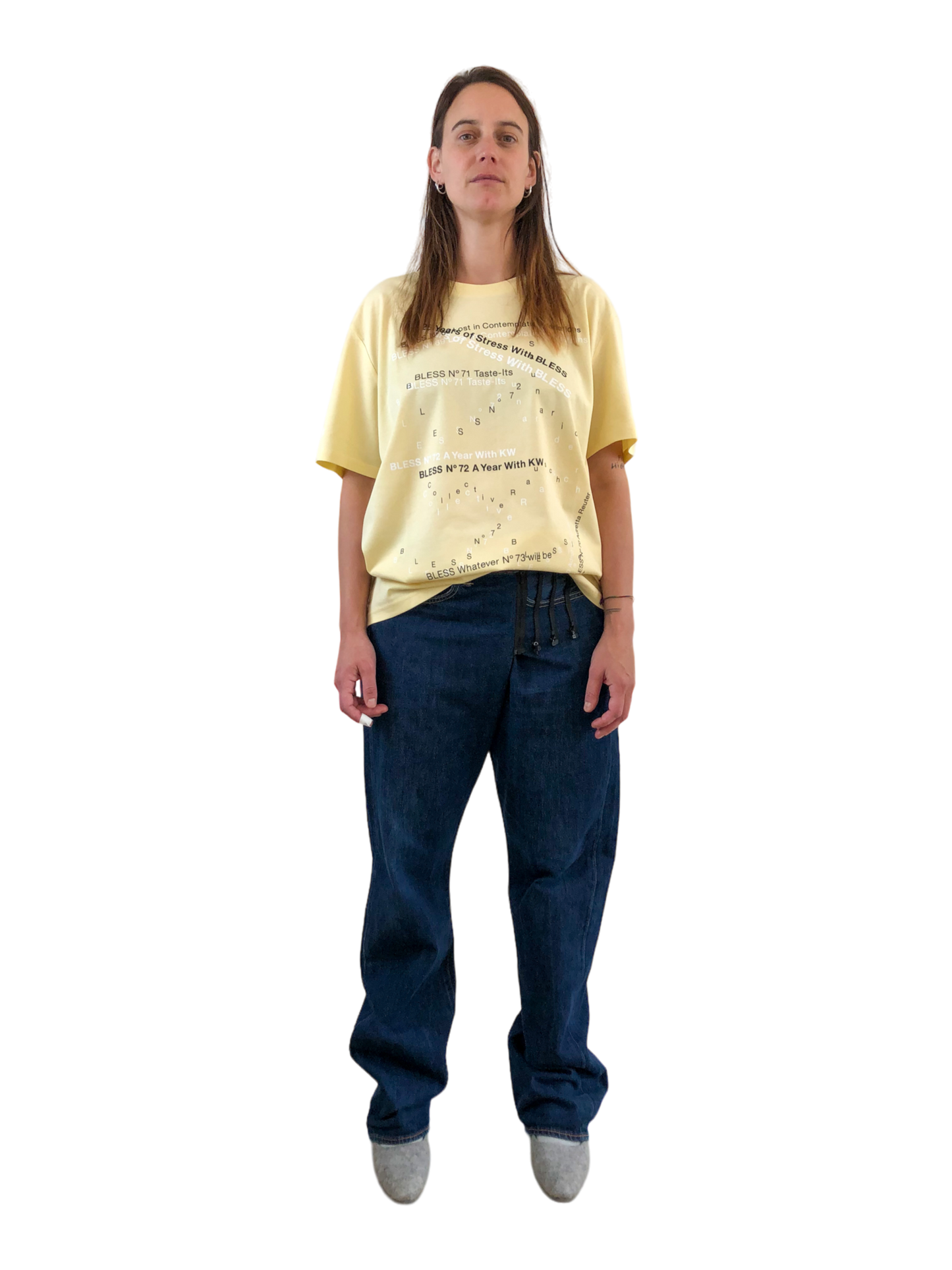 Nº75 Multicollection IV T-Shirt Doubleprint Butter