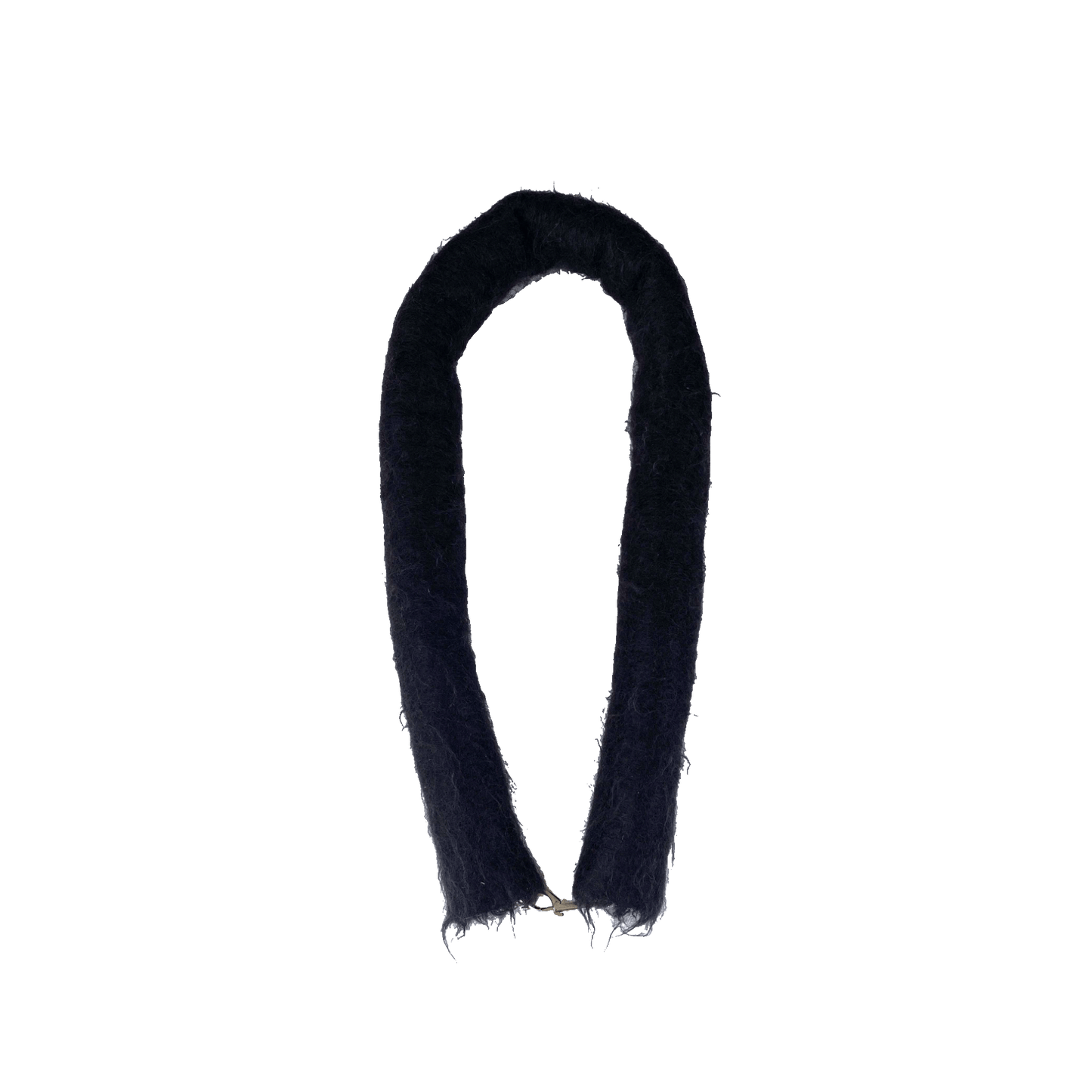 Nº75 Mohairbrezel Black Mohair