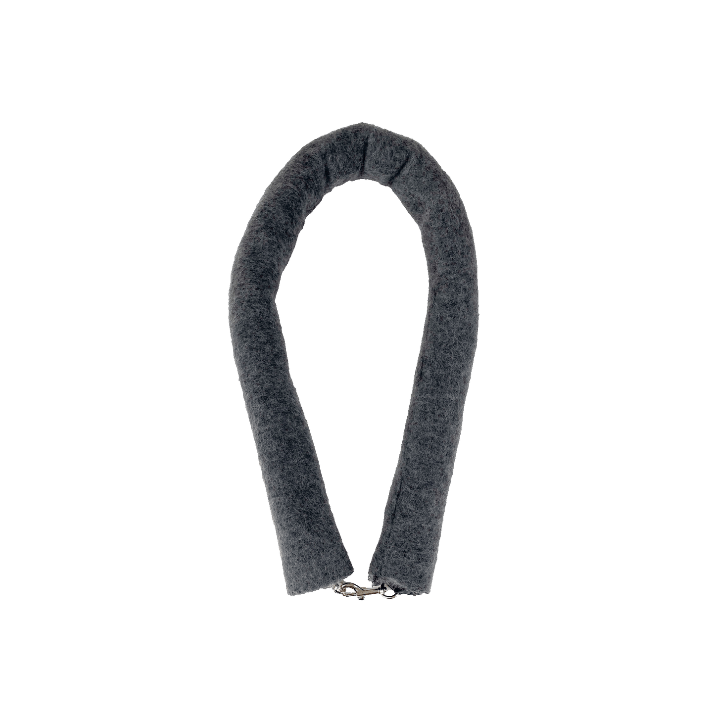 Nº75 Mohairbrezel Grey Mohair