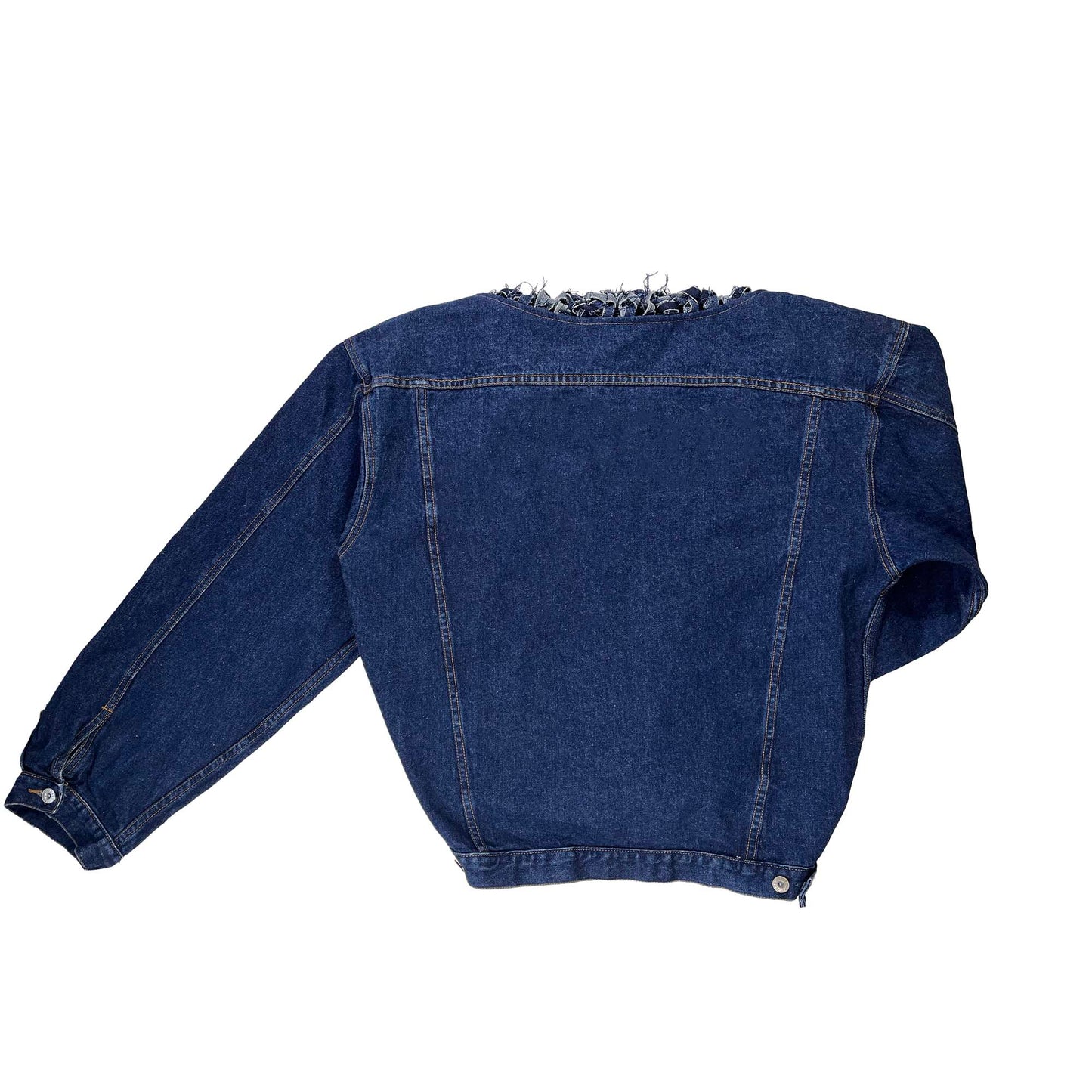 Nº65 Jeanscirclejacket Denim Vintage Blue
