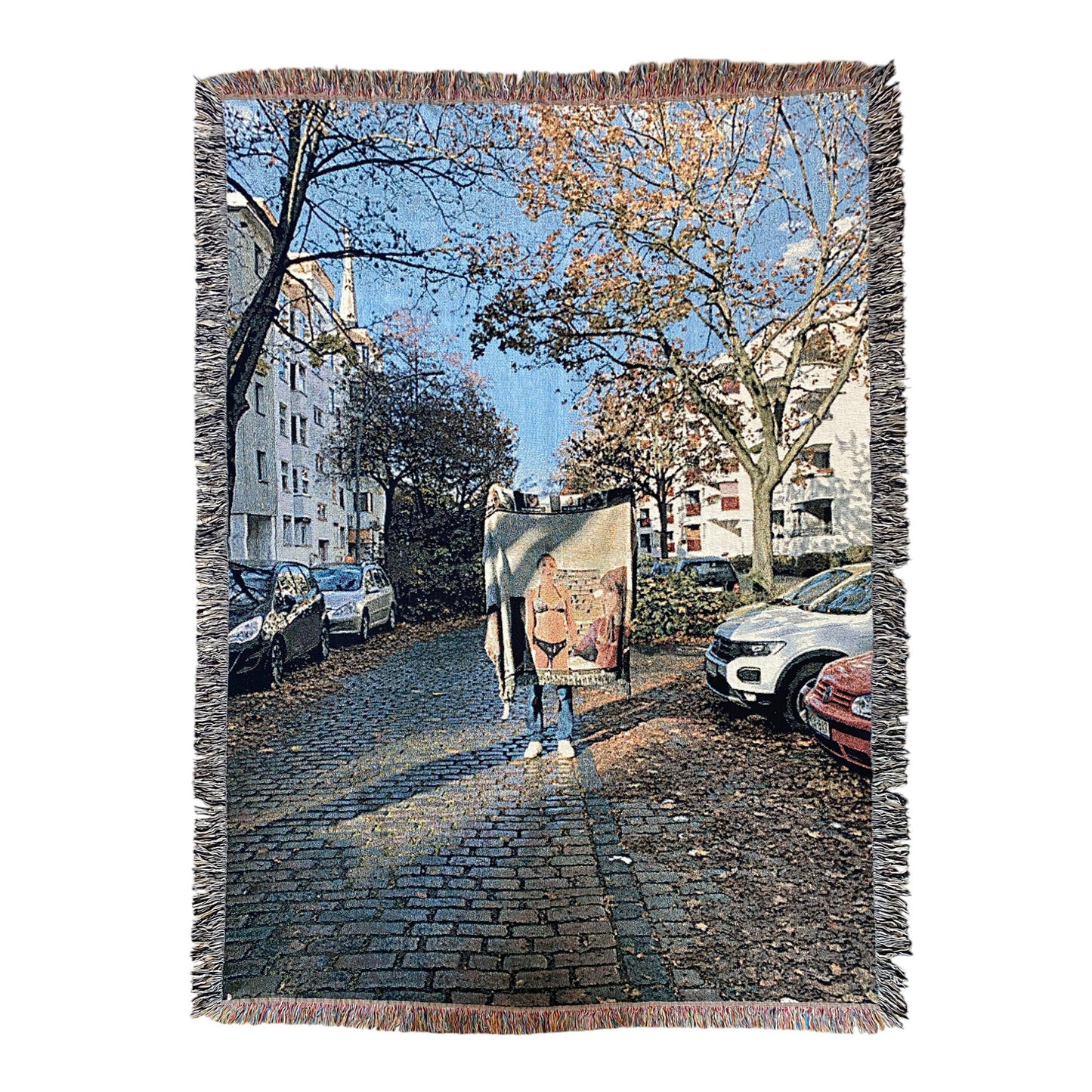 Nº70 Postcard Motif Blanket