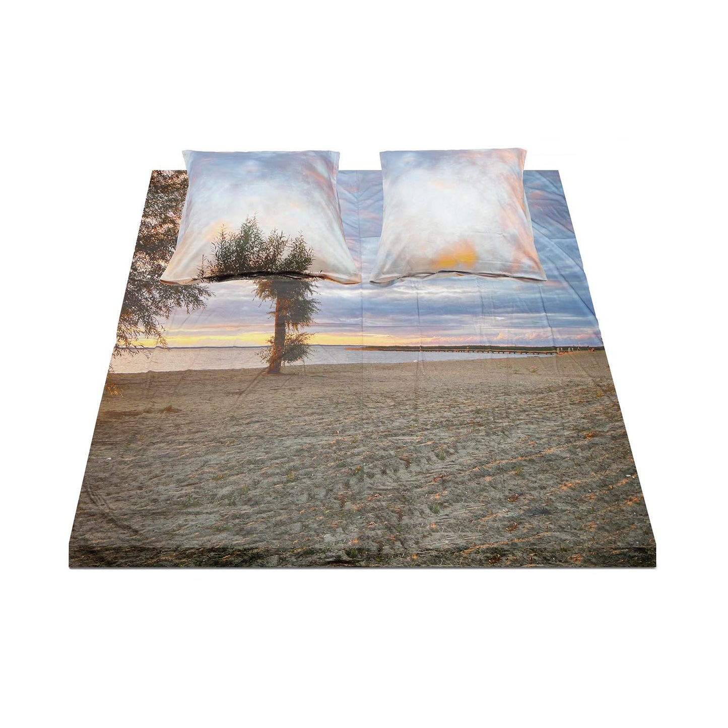 Nº71 Bedsheets Baltic Sea Sunset Print