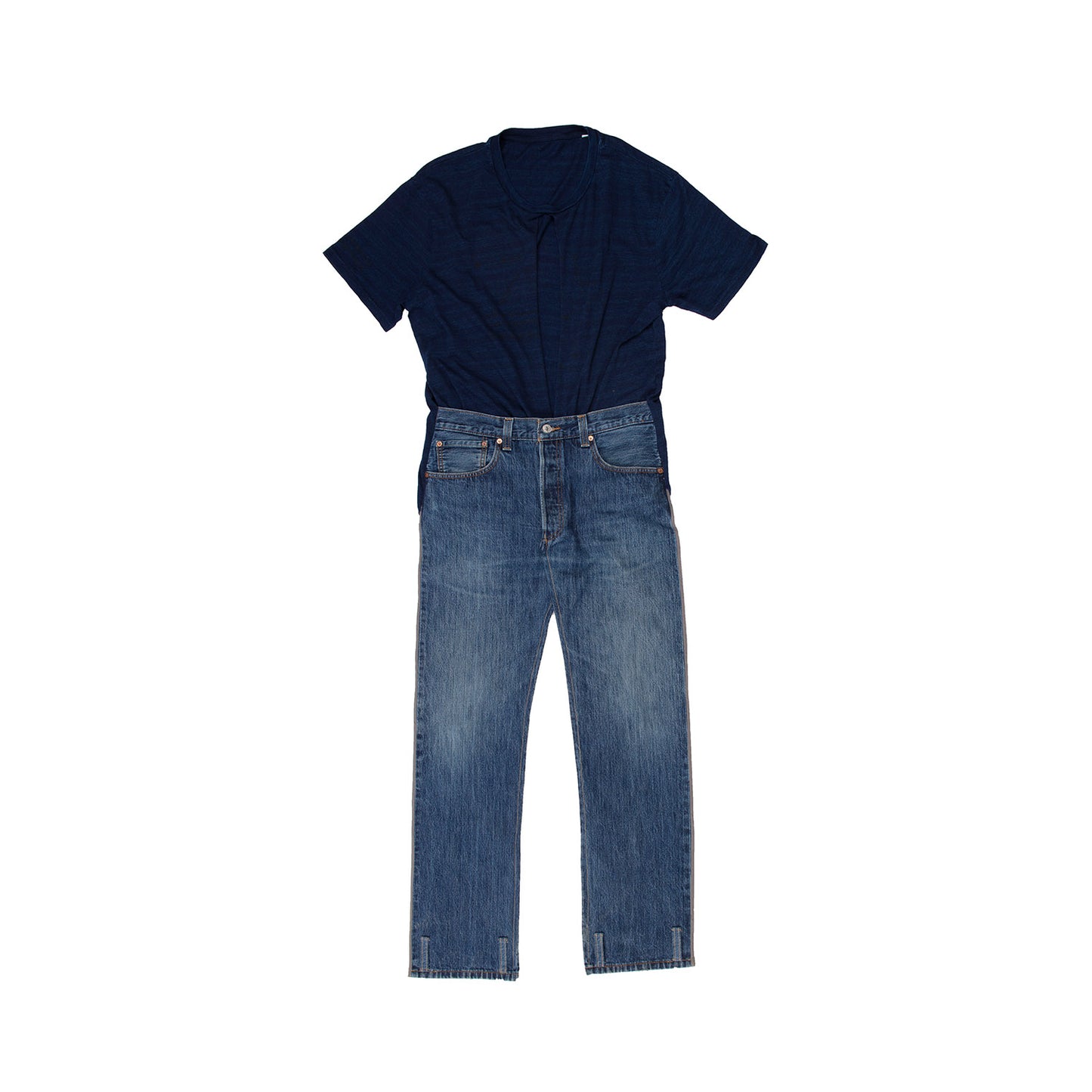 Nº73 Jeans-T-Shirt-Scarf
