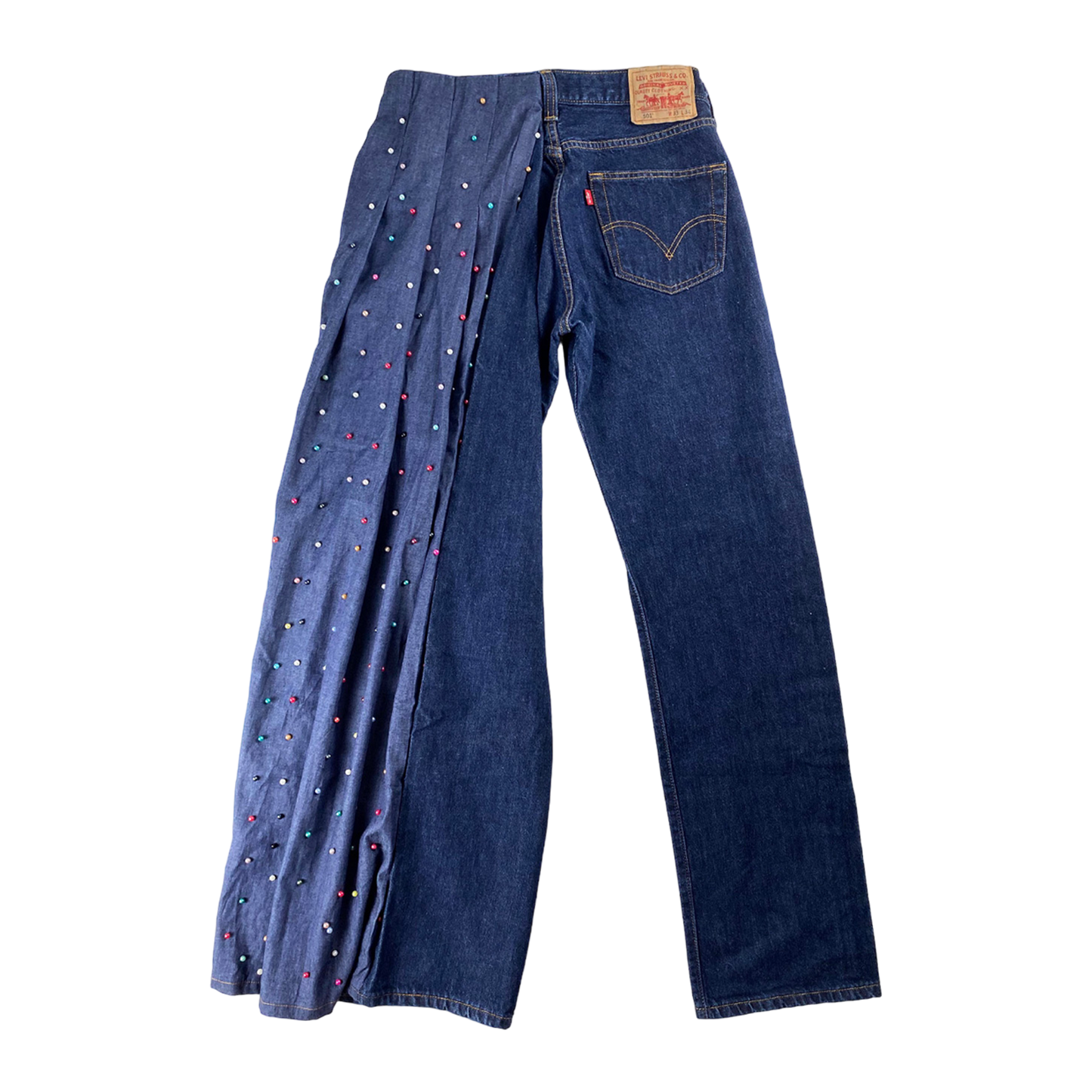 Nº74 Drapedjeans Vintage Denim Dark Denim / Dark Pearl Denim