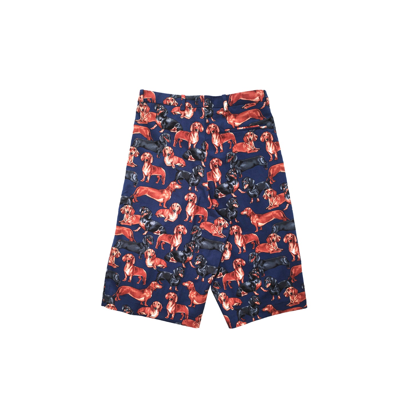 Nº74 Pleatbermuda Dog Print
