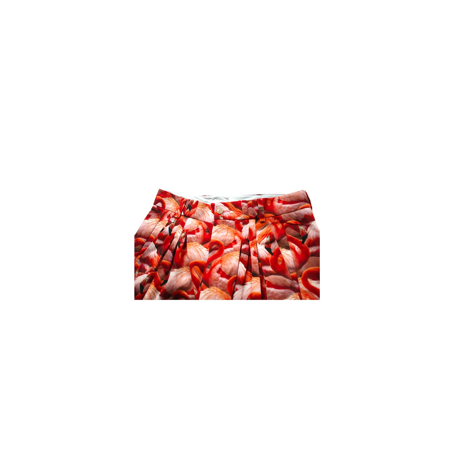 Nº74 Ultrawidepleated Flamingo