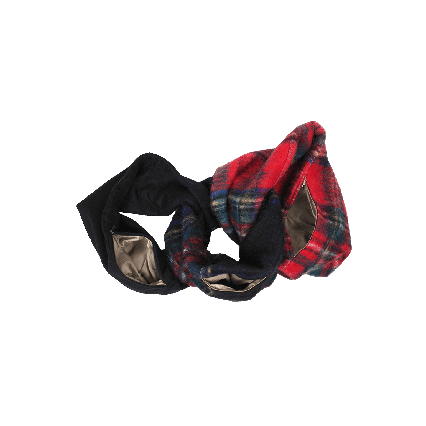 Nº75 Chainbag Mohair Check Mix
