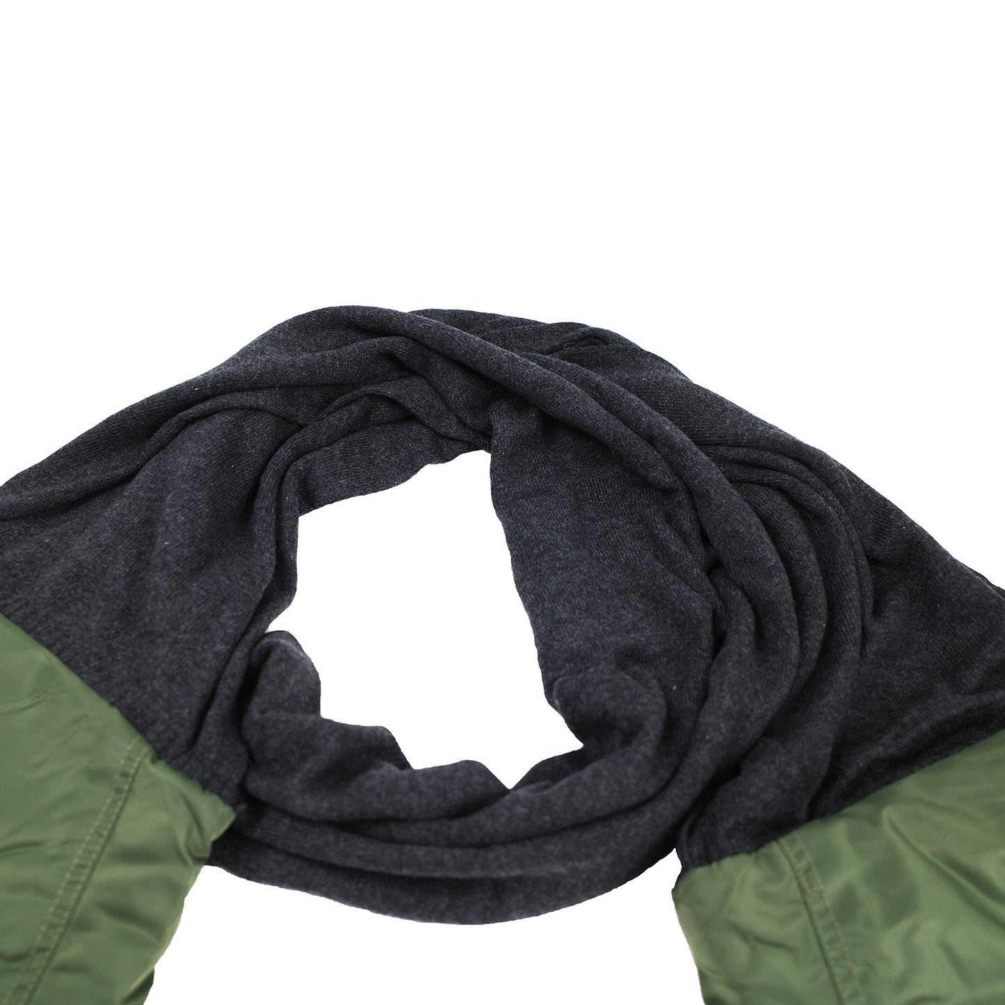Nº75 Extended Bombersleeves Olive Grey