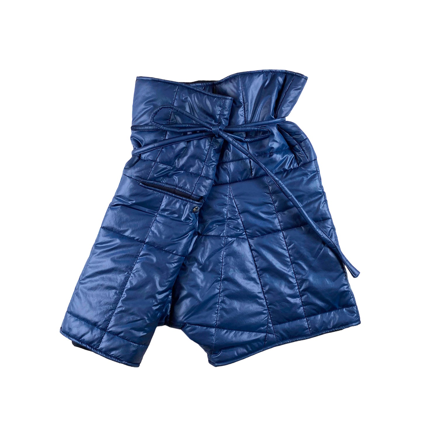 Nº75 Puffed Stoneshorts Dark Blue