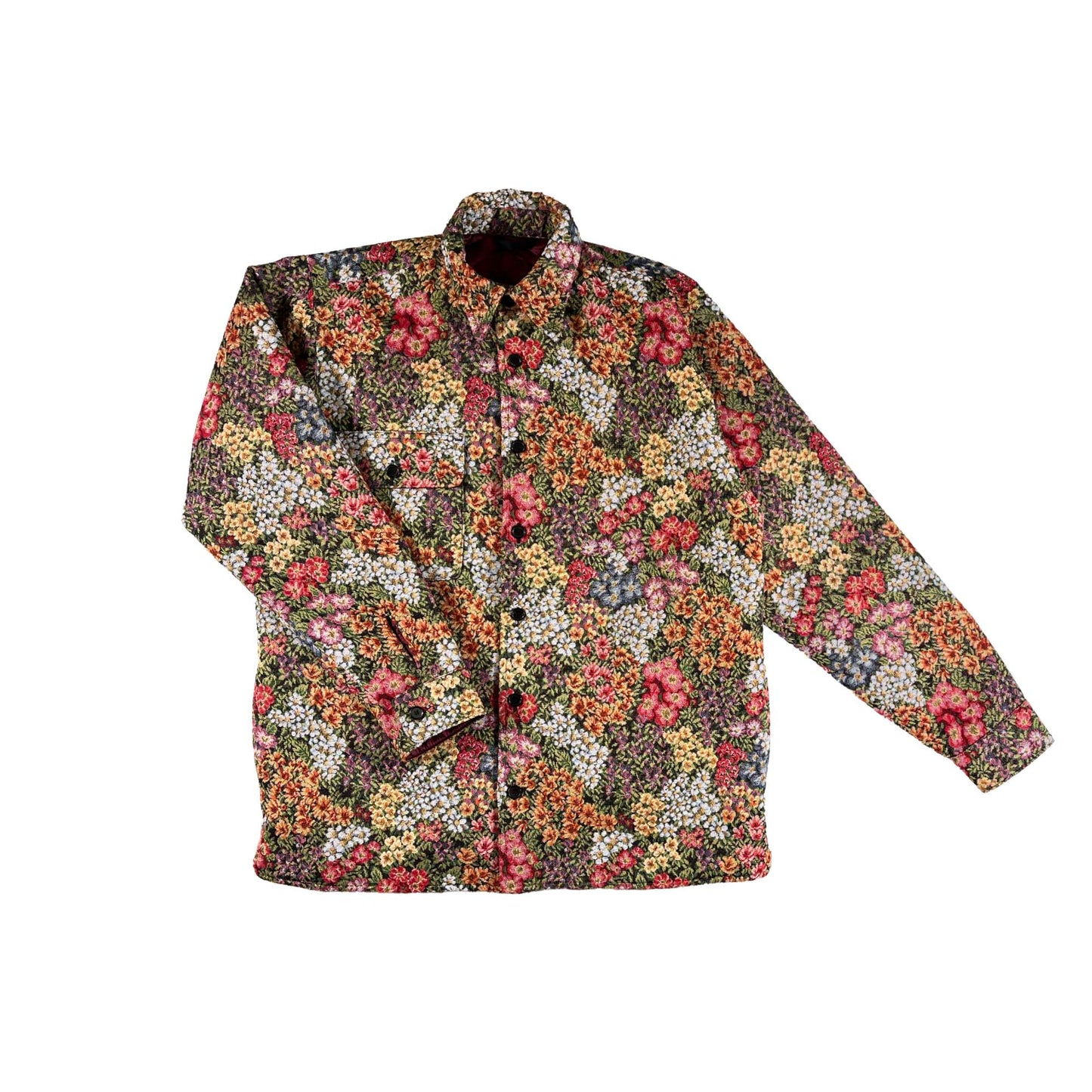 Nº75 Woodhacker Shirt Flower Gobelin Selfmade