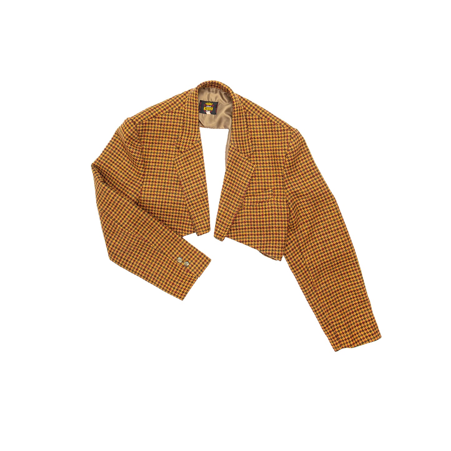 Nº74 Demimoorebag Deux Pièces Materialmix Wool Vintage