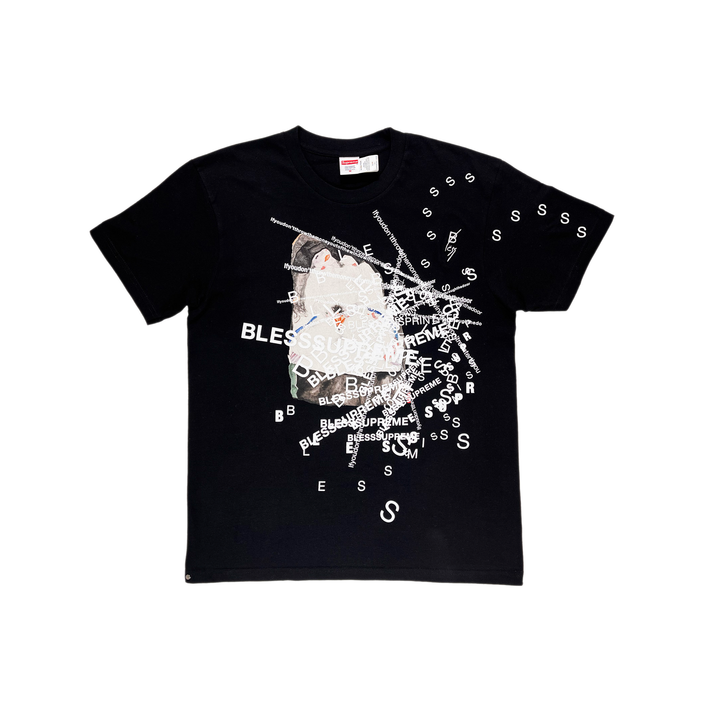 Nº79 SUPREME & BLESS Be Less T-Shirt Black
