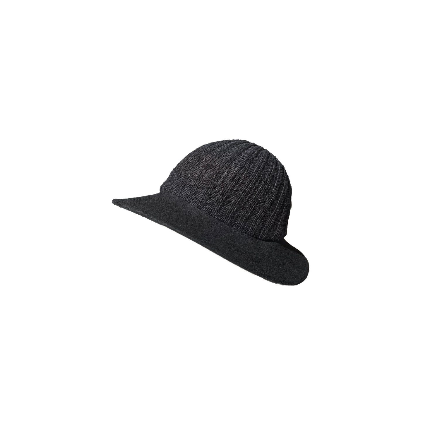 N°80 Hatcap Black Wool