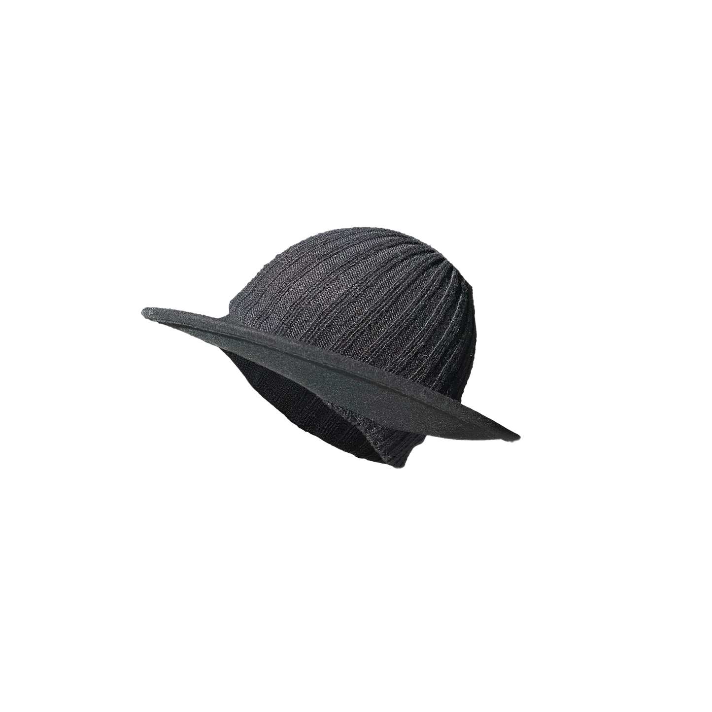 N°80 Hatcap Black Wool