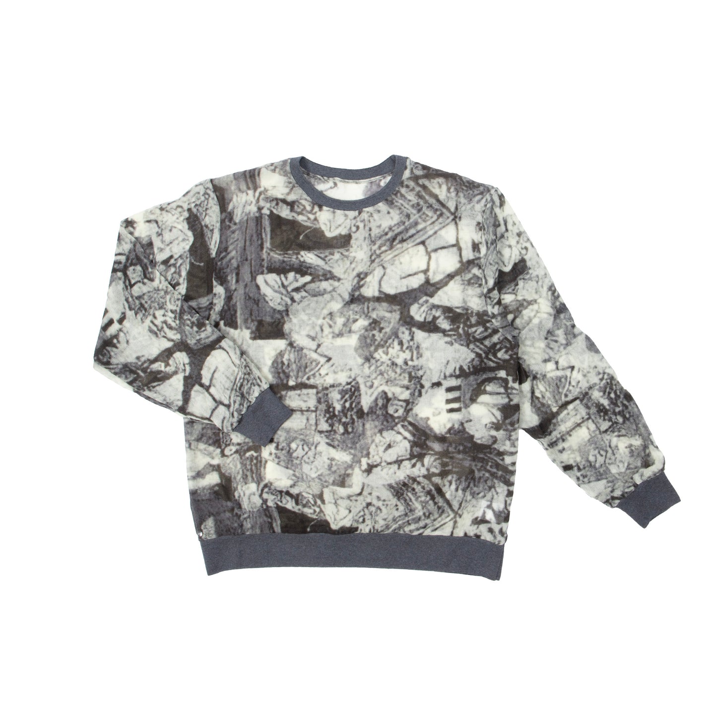 N°80 M-sweater S Print Scarf B&W Print