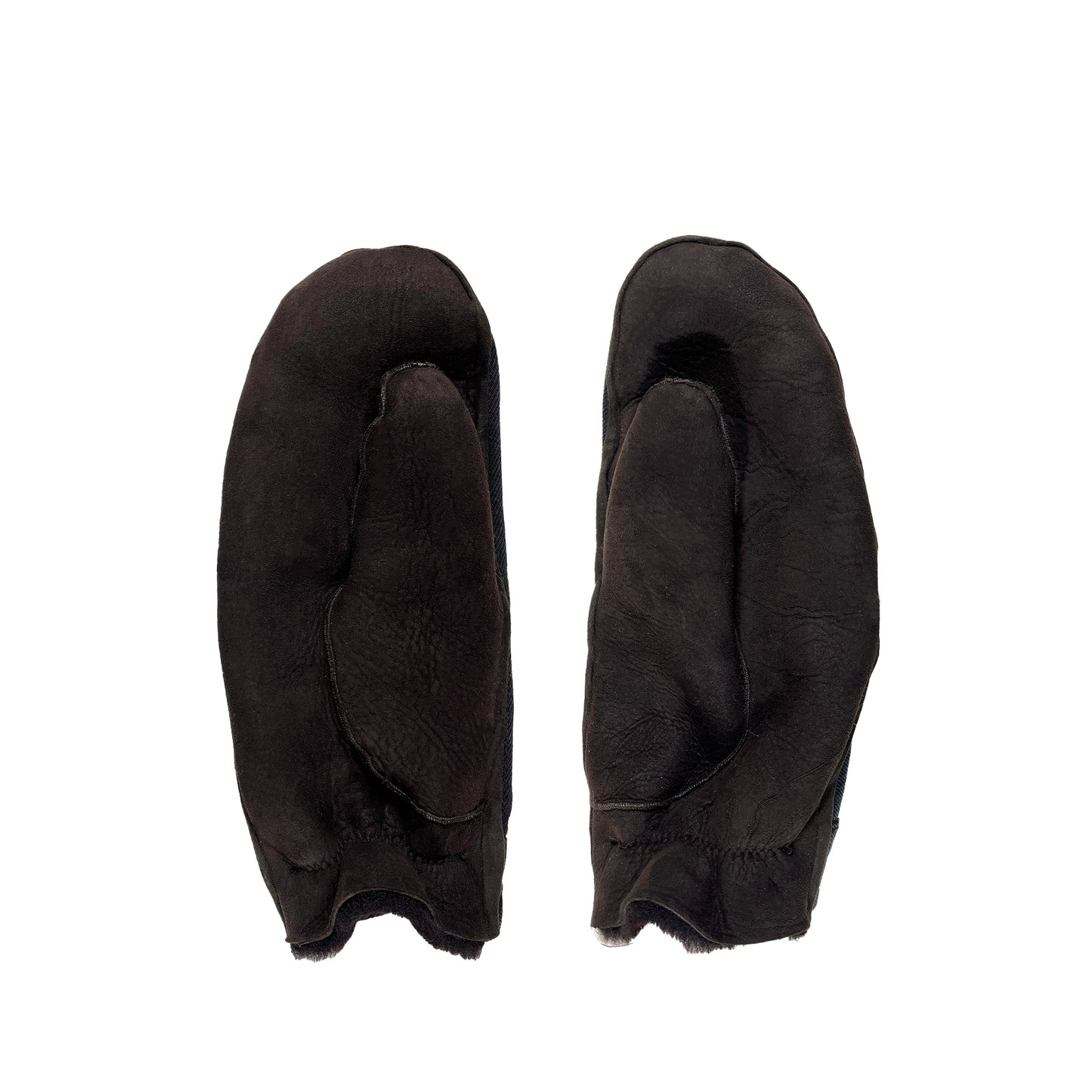 N°80 Pocketgloves Fur Black Denim Black