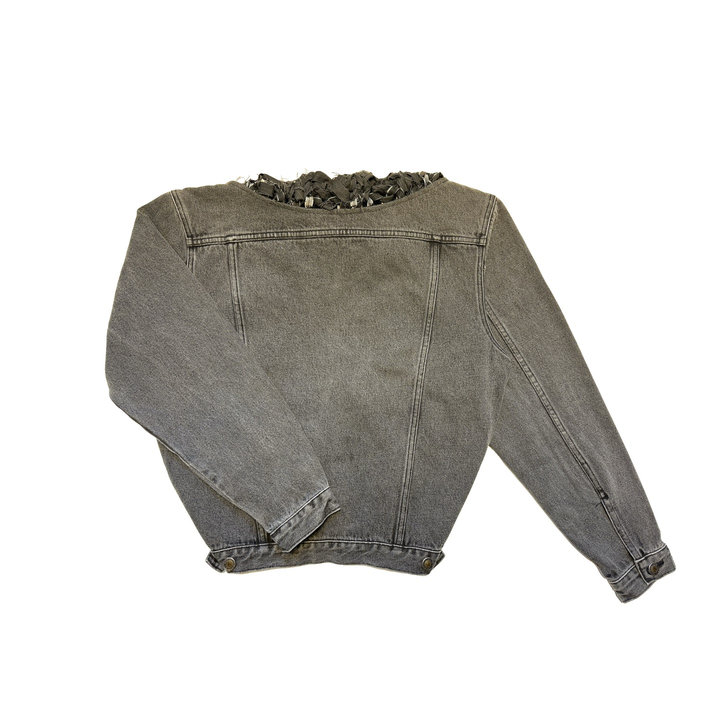 N°81 Jeanscirclejacket Denim Vintage Grey