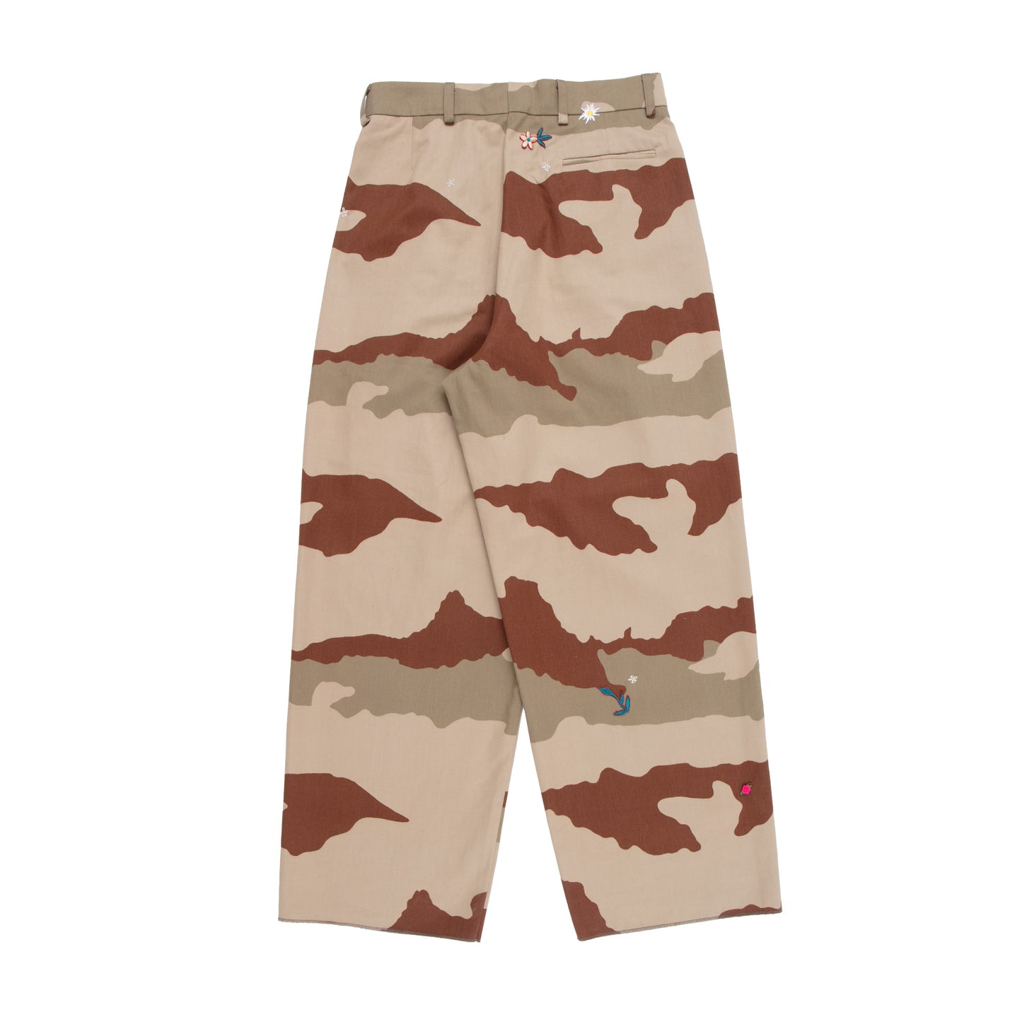 N°81 Ultrawidepleated Patches Camouflower Unique