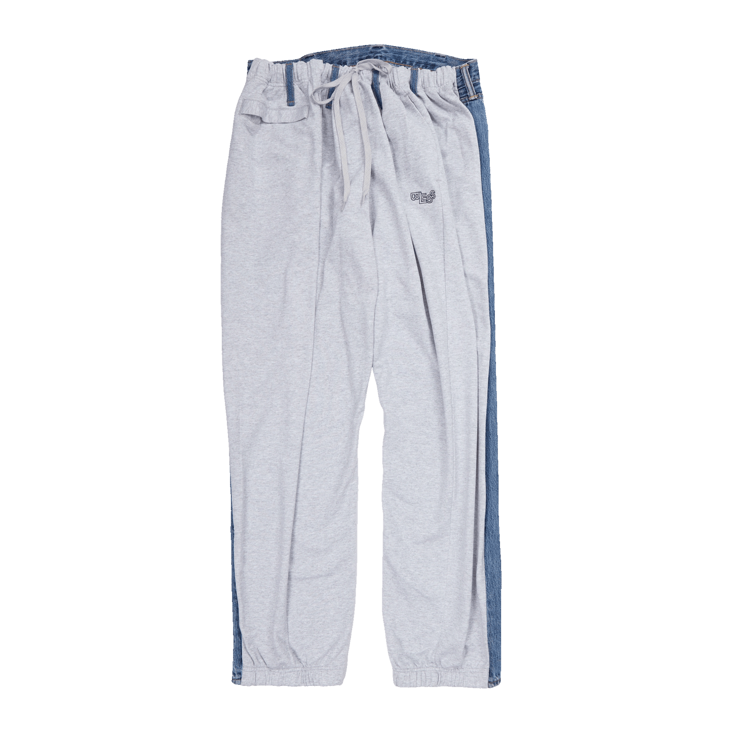 Nº73 Overjoggingjeans BLESS Logo Blue / Lightgrey