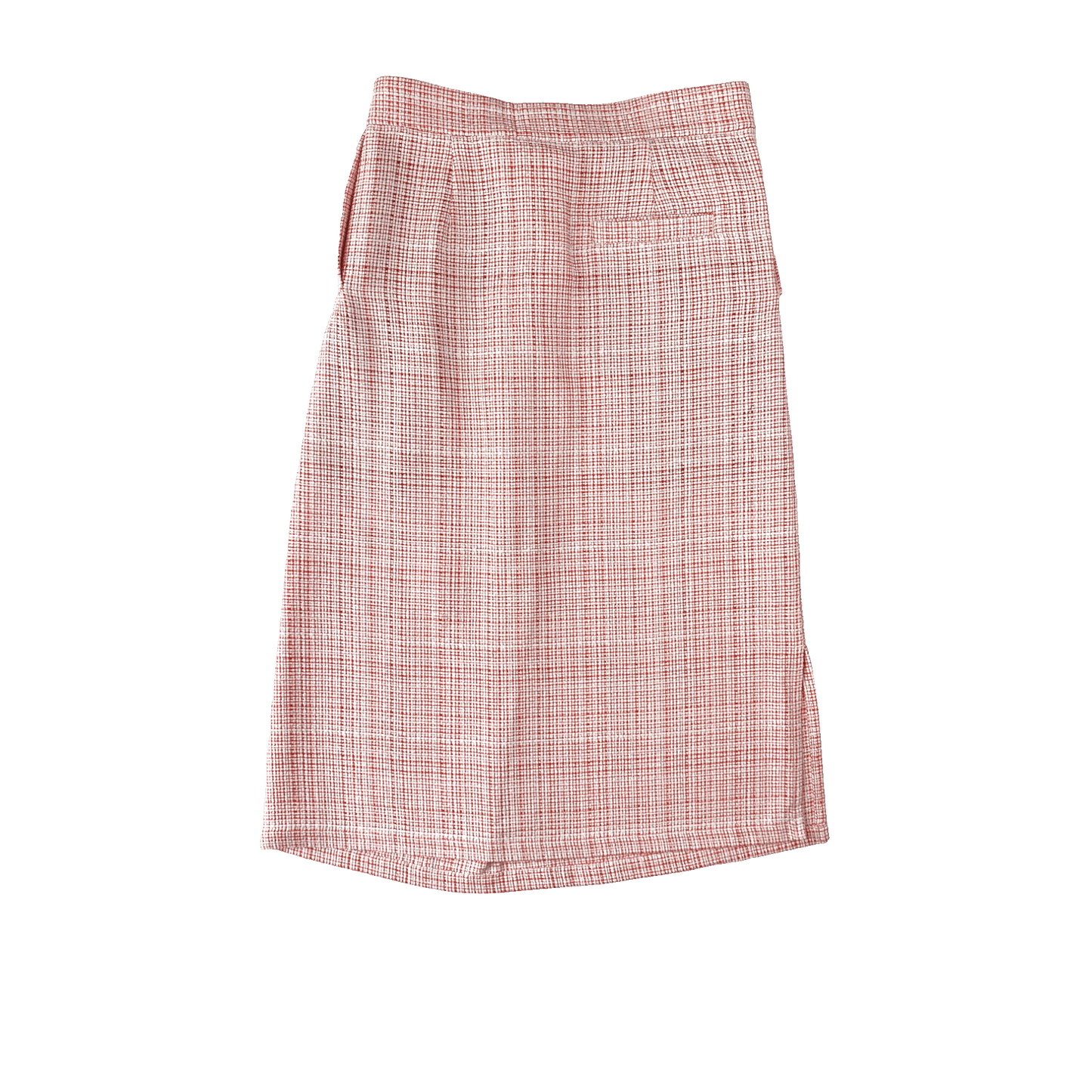Nº77 SMLXL Skirt White Rust Weave