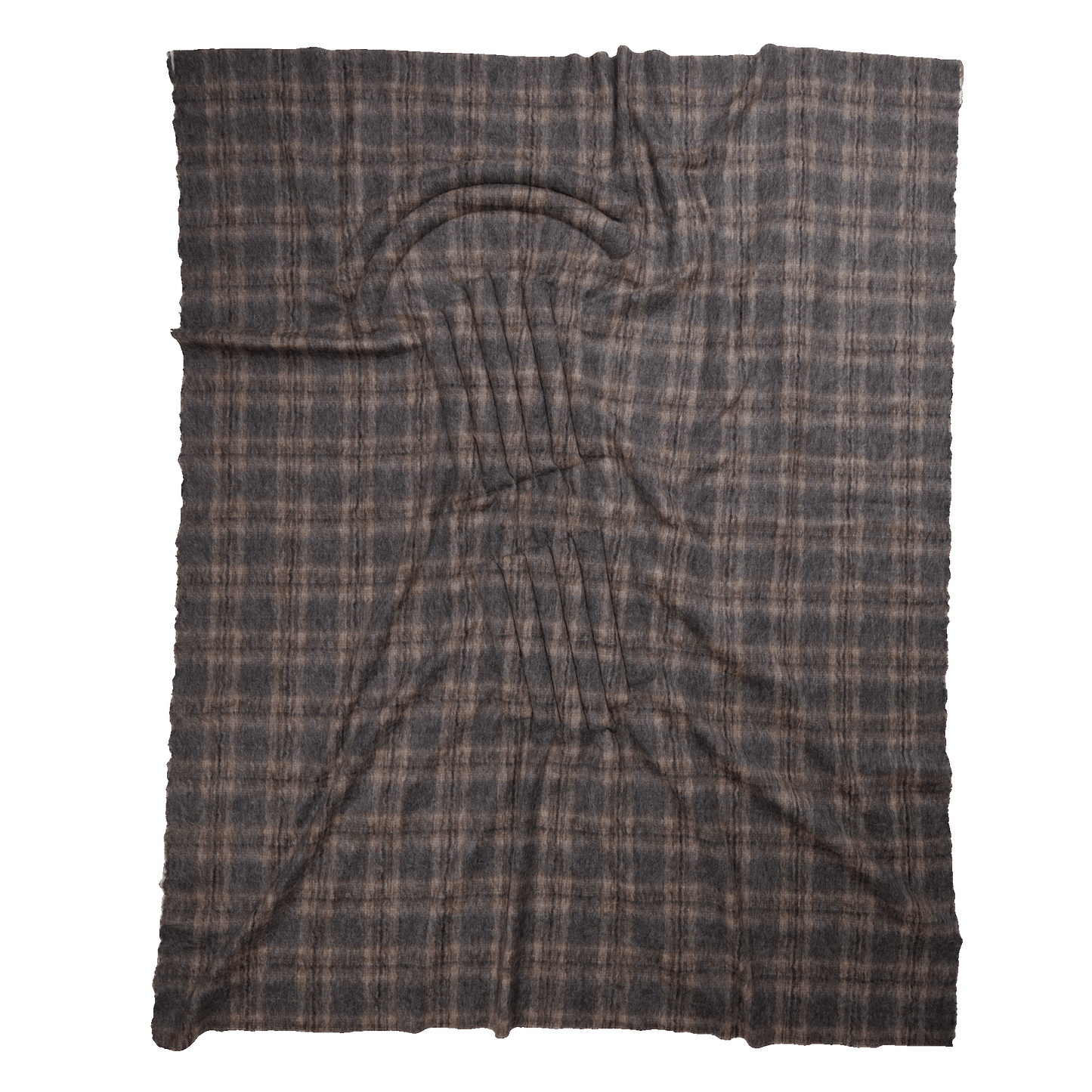 Nº65 Seatpadding Pebbles, Mohair Check