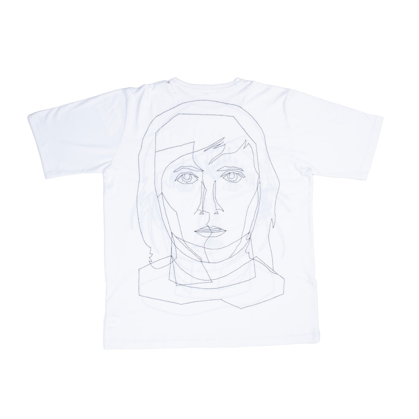 Nº69 Stitched Starcut II White, Black