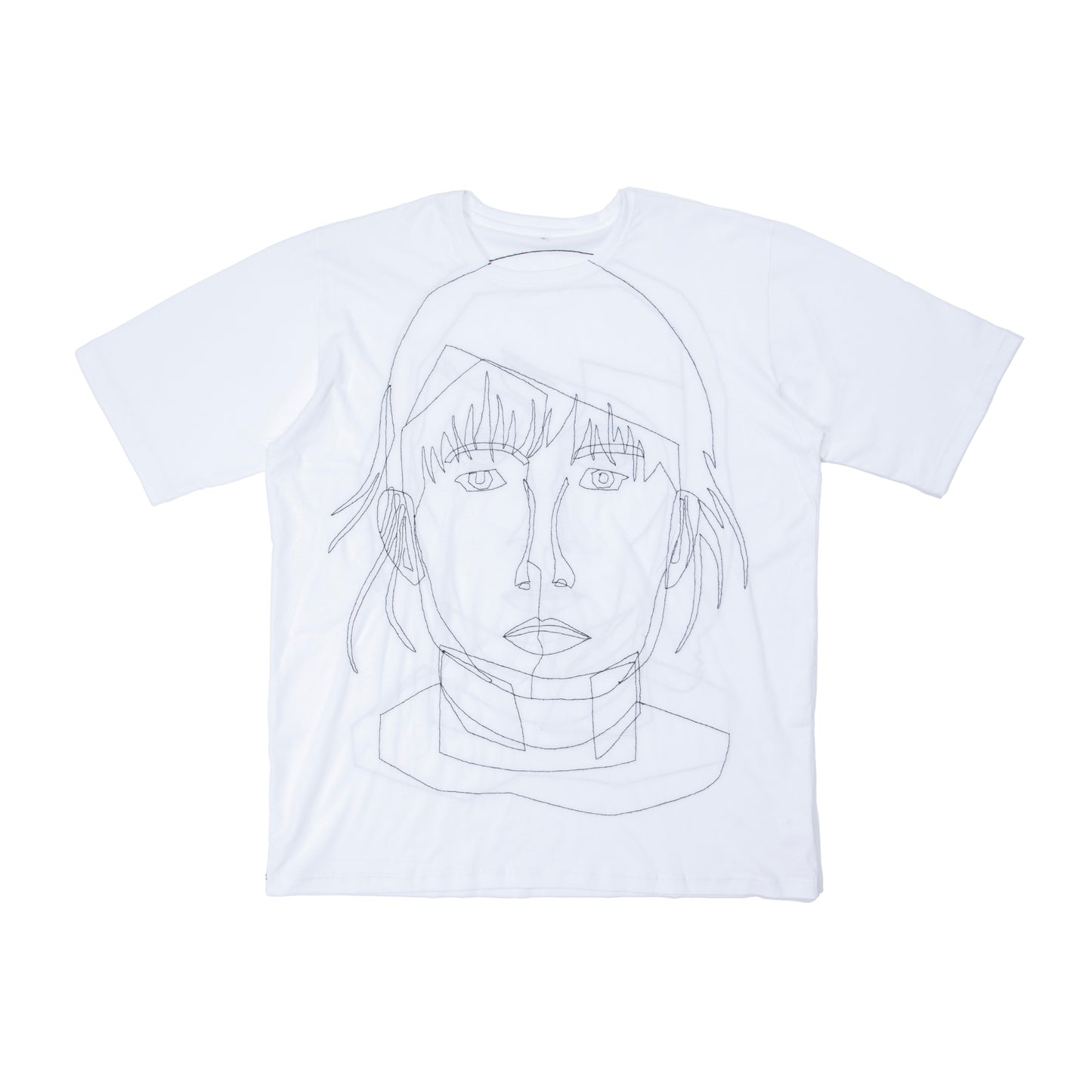 Nº69 Stitched Starcut II White, Black