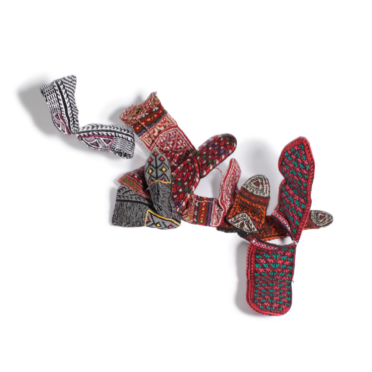 Nº08 Village Socks Woolmix Unique