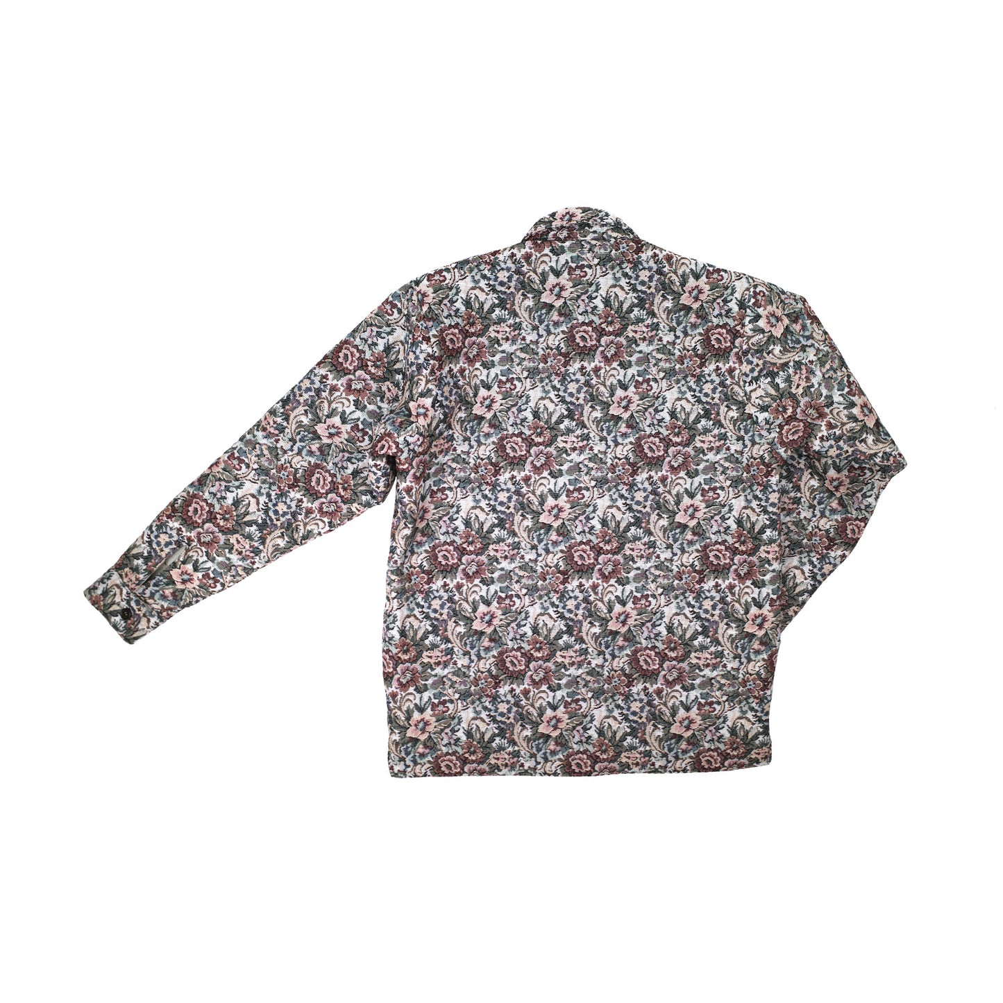 Nº75 Woodhacker Shirt Flower Gobelin Beige