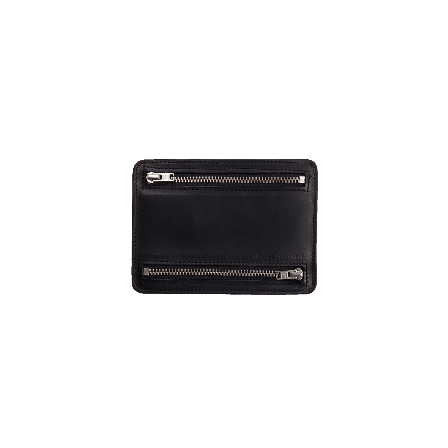 BC 4 Zipper Purse Black