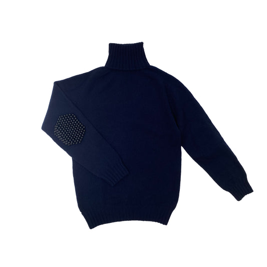 N°80 Pearlpad Turtleneck Nero Navy / Black
