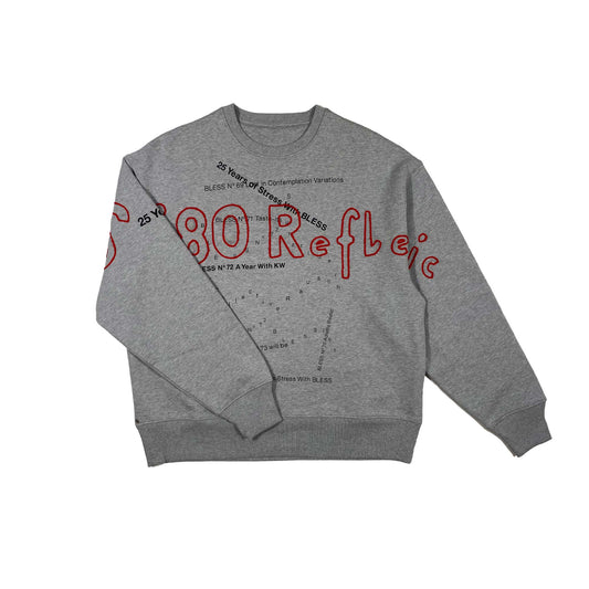 N°80 Reflexic Multicollection Sweater Grey Melange