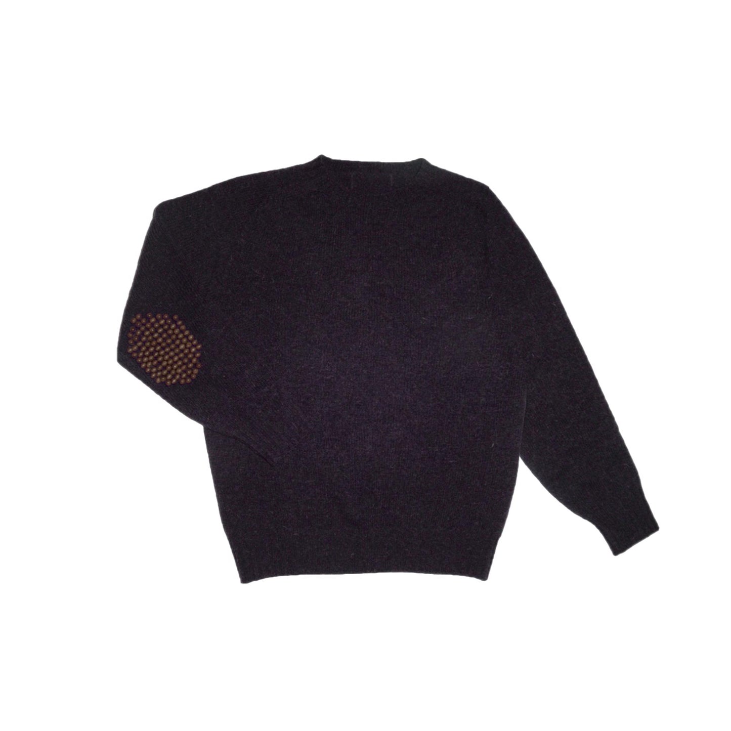 Nº75 Pearlpad Sweater Navy / Brown Wood