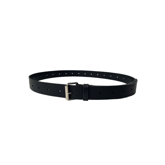 Nº18 Belt 30mm Black Leather