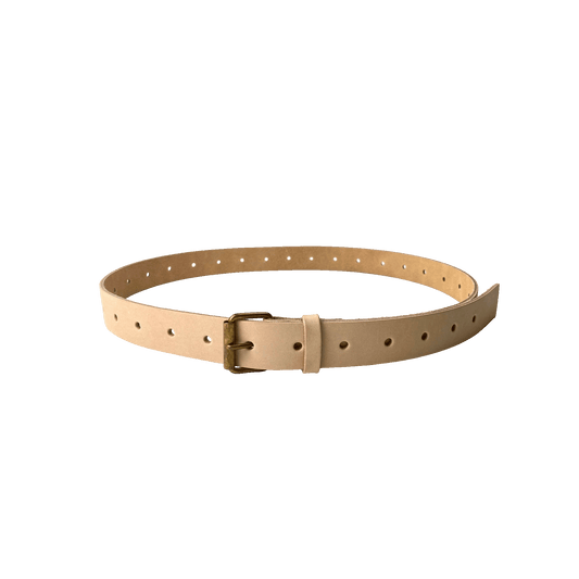 Nº18 Belt 30mm Natural Leather