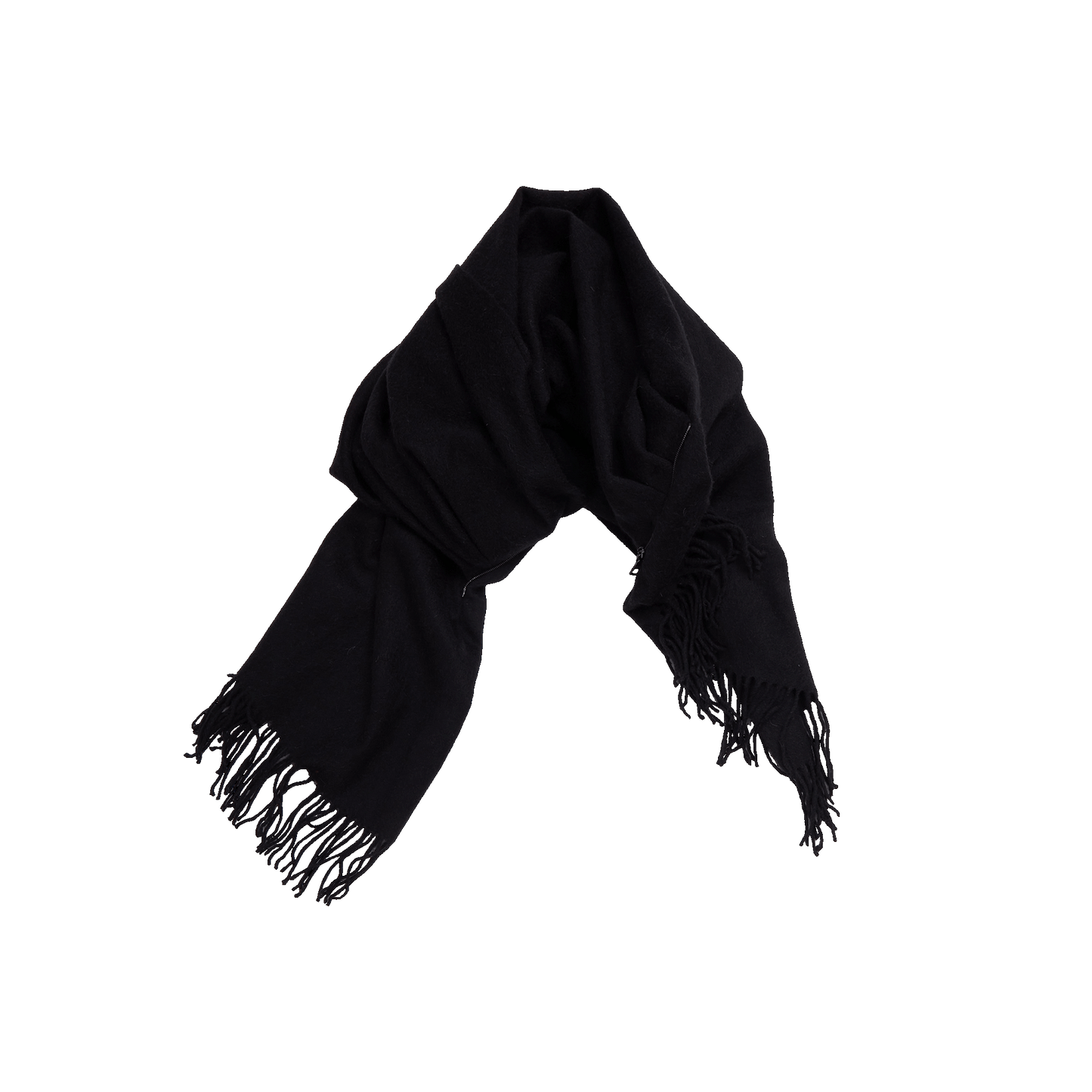 Draps Long Wool Black