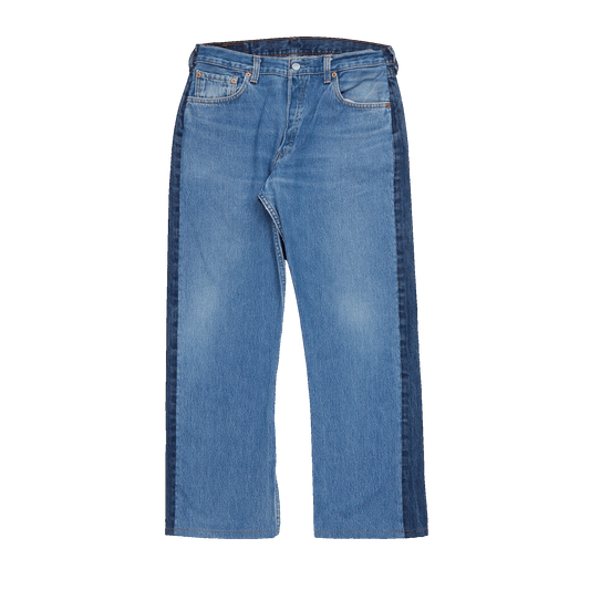 Nº61 Jeanspleatfront Blue / Dark Blue