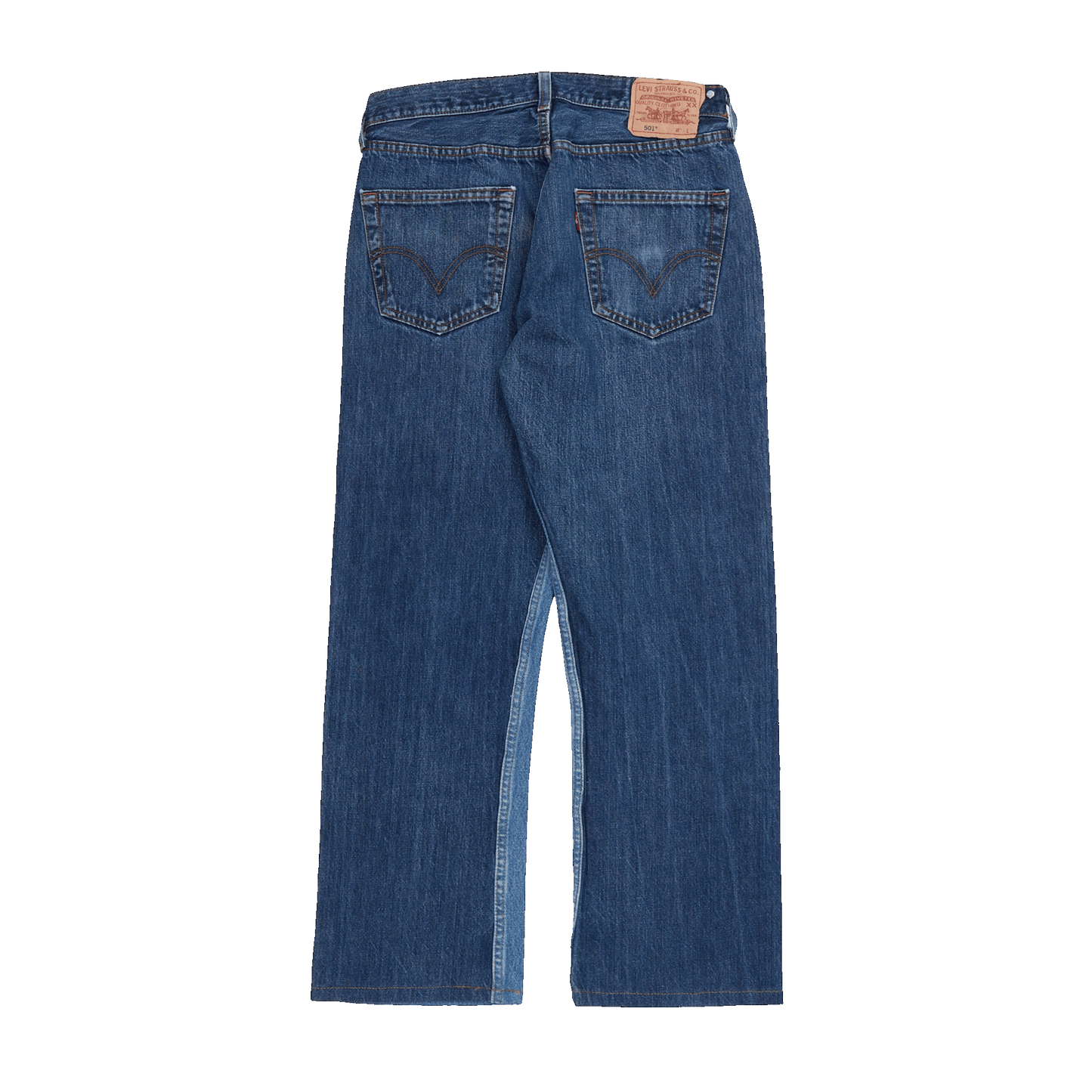 Nº61 Jeanspleatfront Blue / Dark Blue