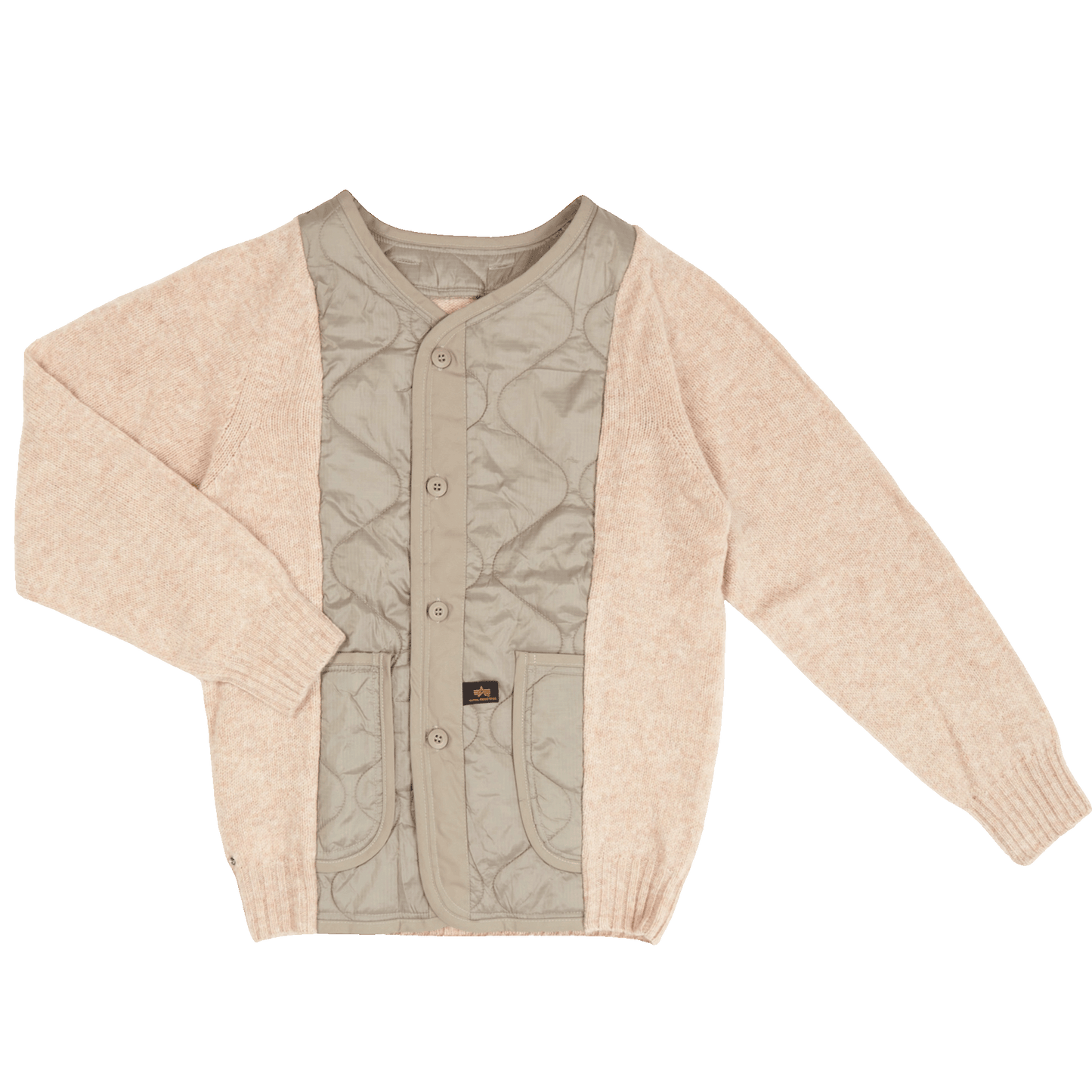 Nº78 Liningknitter Cardigan Beige