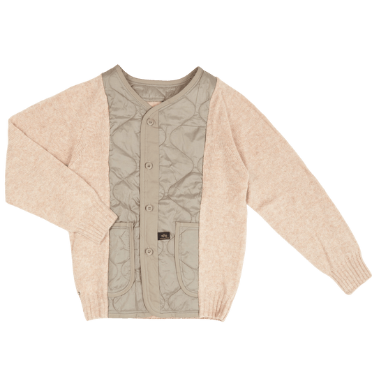 Nº78 Liningknitter Cardigan Beige