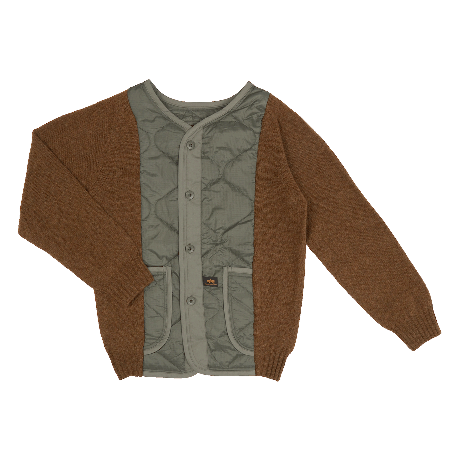 Nº78 Liningknitter Cardigan Olive