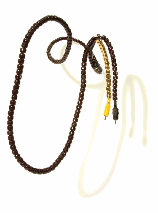 Black and Yellow Beads